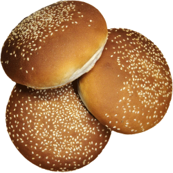 Pan de hamburguesa grande (12 unidades) Camas Pan